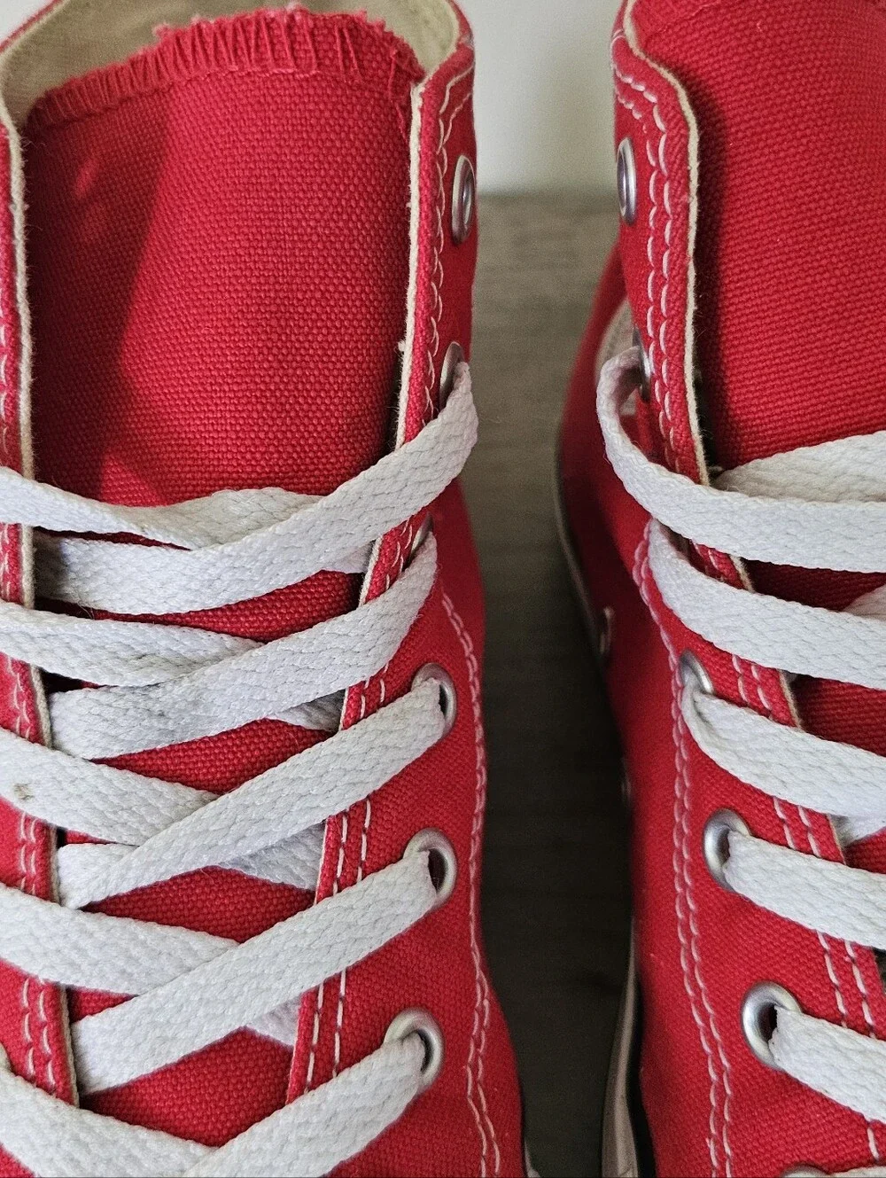Converse Kids Red High-Top Sneakers Boy Girl Size 3.5